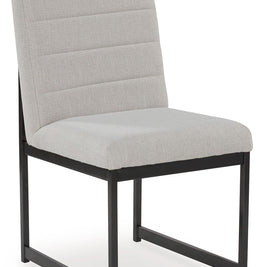 Tomtyn - Dining Upholstered Side Chair (Set of 2) - Light Brown