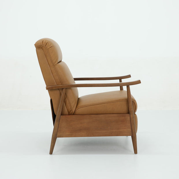 Hampton (B) - Recliner Push Thru The Arms - Santa Fe-Brandy