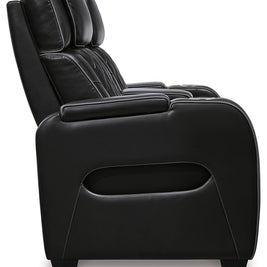 Boyington - Power Reclining Loveseat With Console/Adj Hdrst
