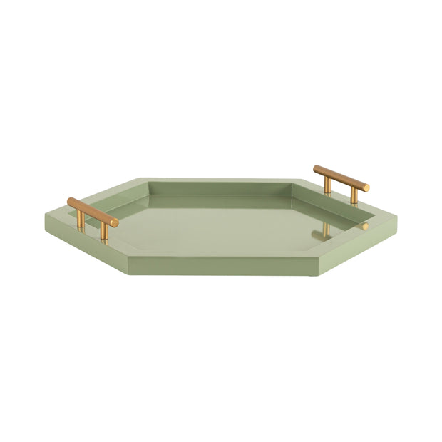 Halsey Hexagon Decorative Tray