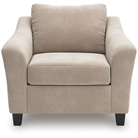 Willarae - Chair And A Half - Taupe