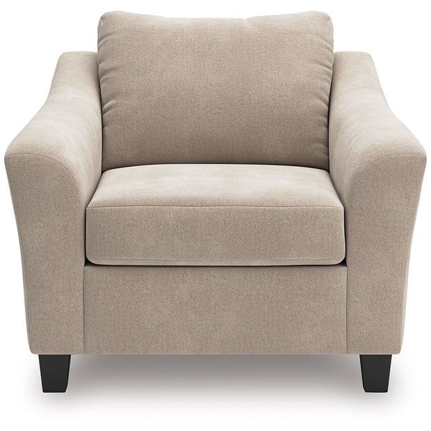 Willarae - Chair And A Half - Taupe