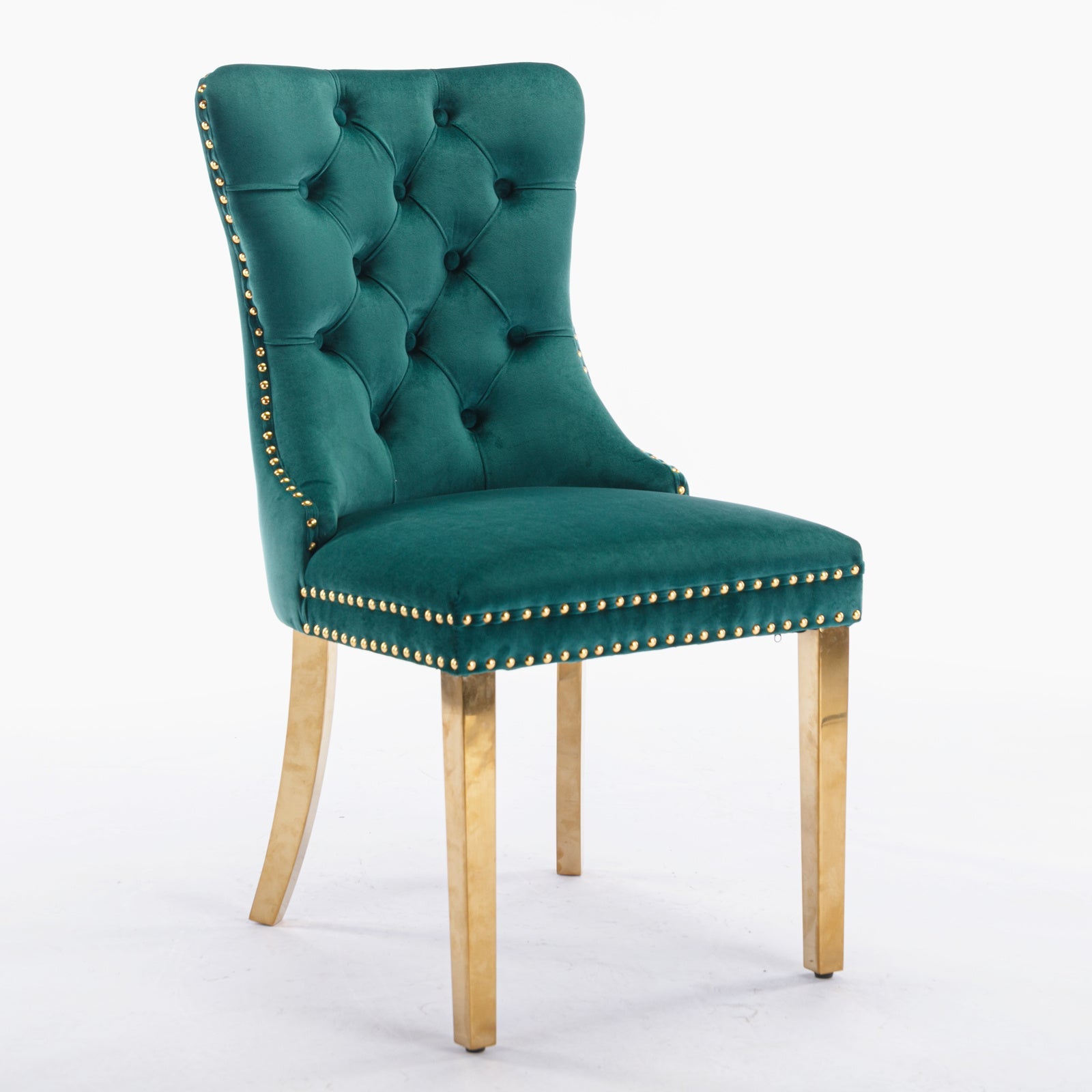Nikki Collection Modern Velvet Dining Chair Set of 2