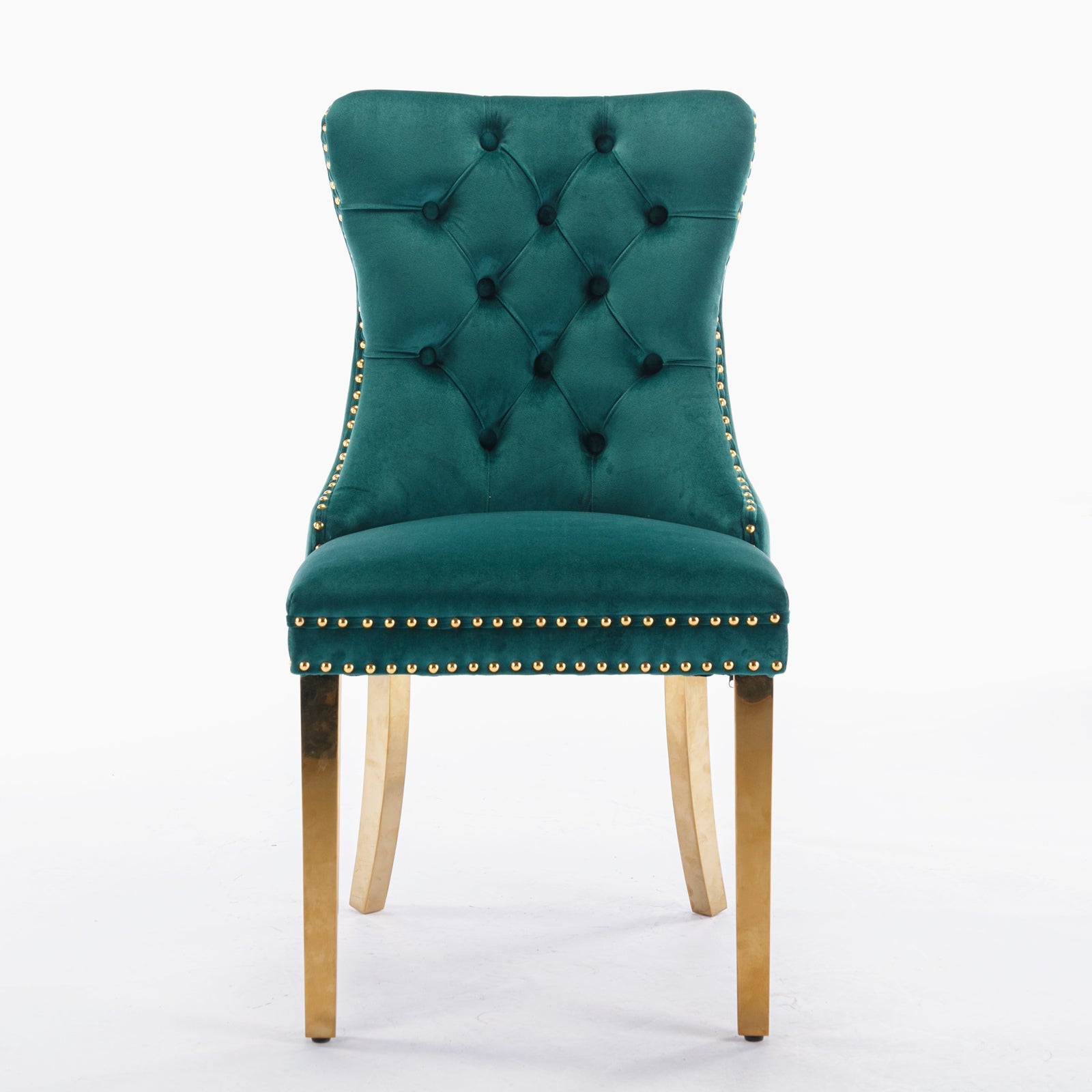 Nikki Collection Modern Velvet Dining Chair Set of 2