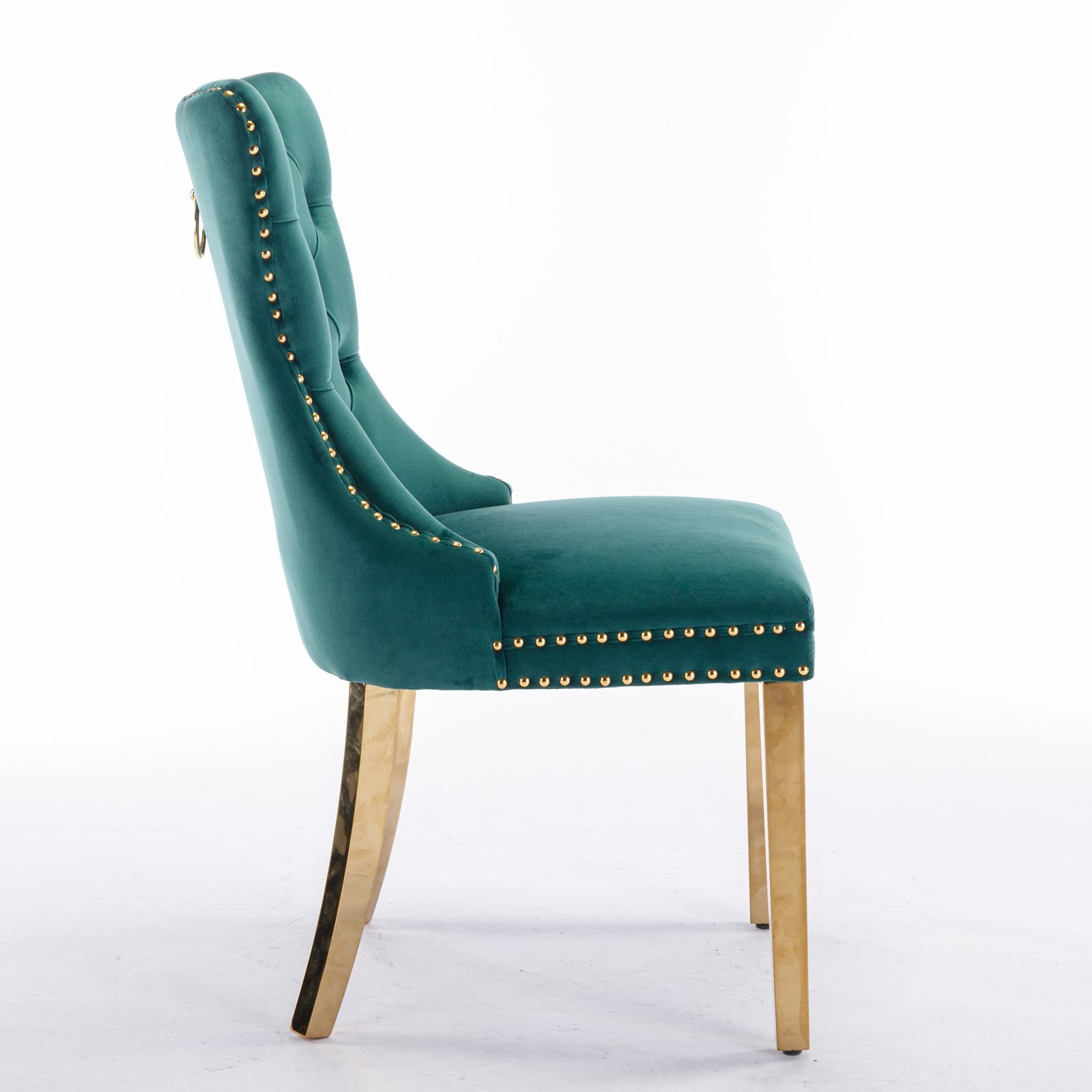 Nikki Collection Modern Velvet Dining Chair Set of 2