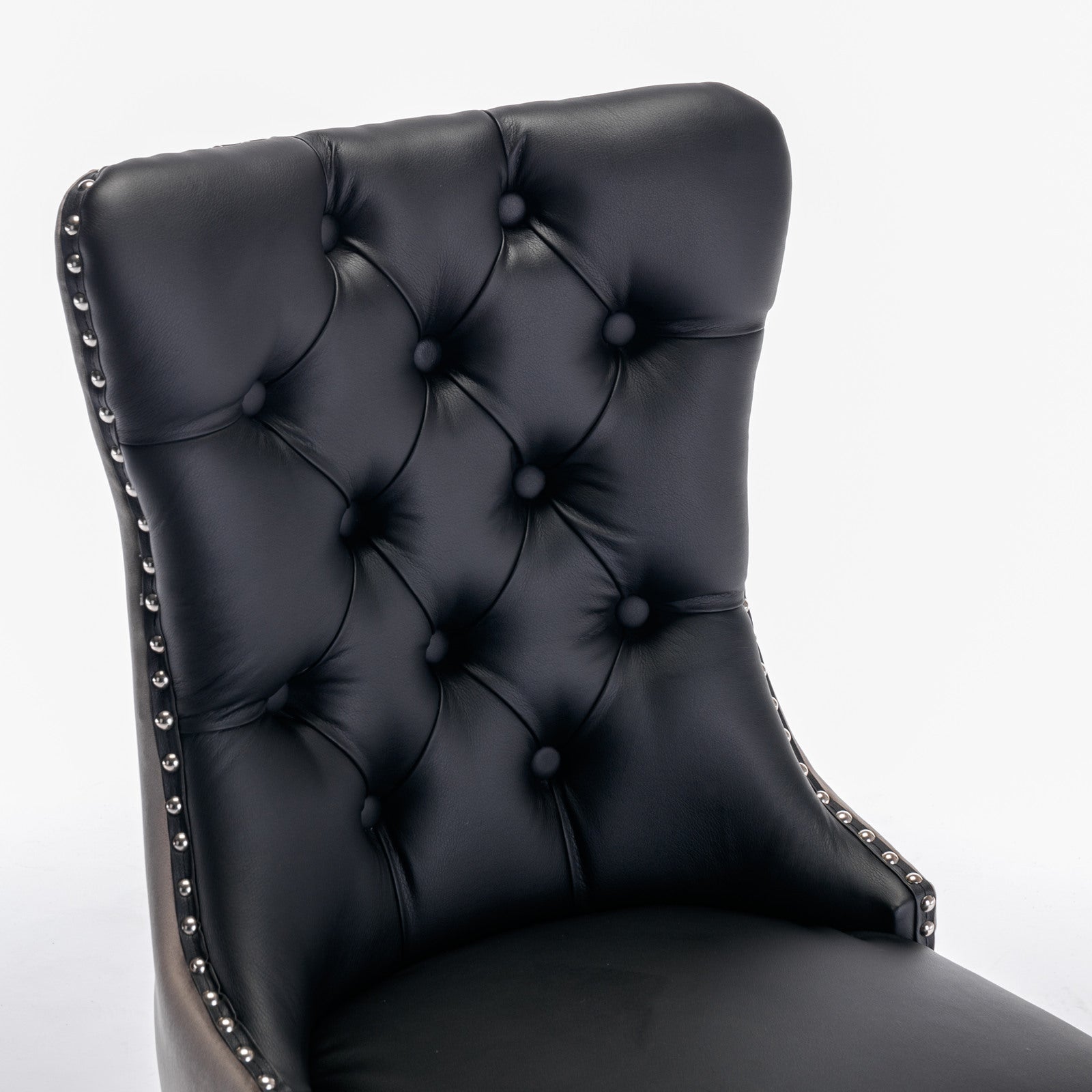 Nikki Collection Modern Tufted Dining Chair Set