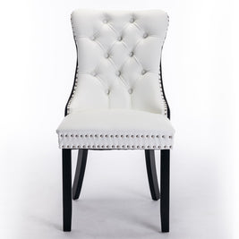 Nikki Collection Modern Tufted Dining Chair Set