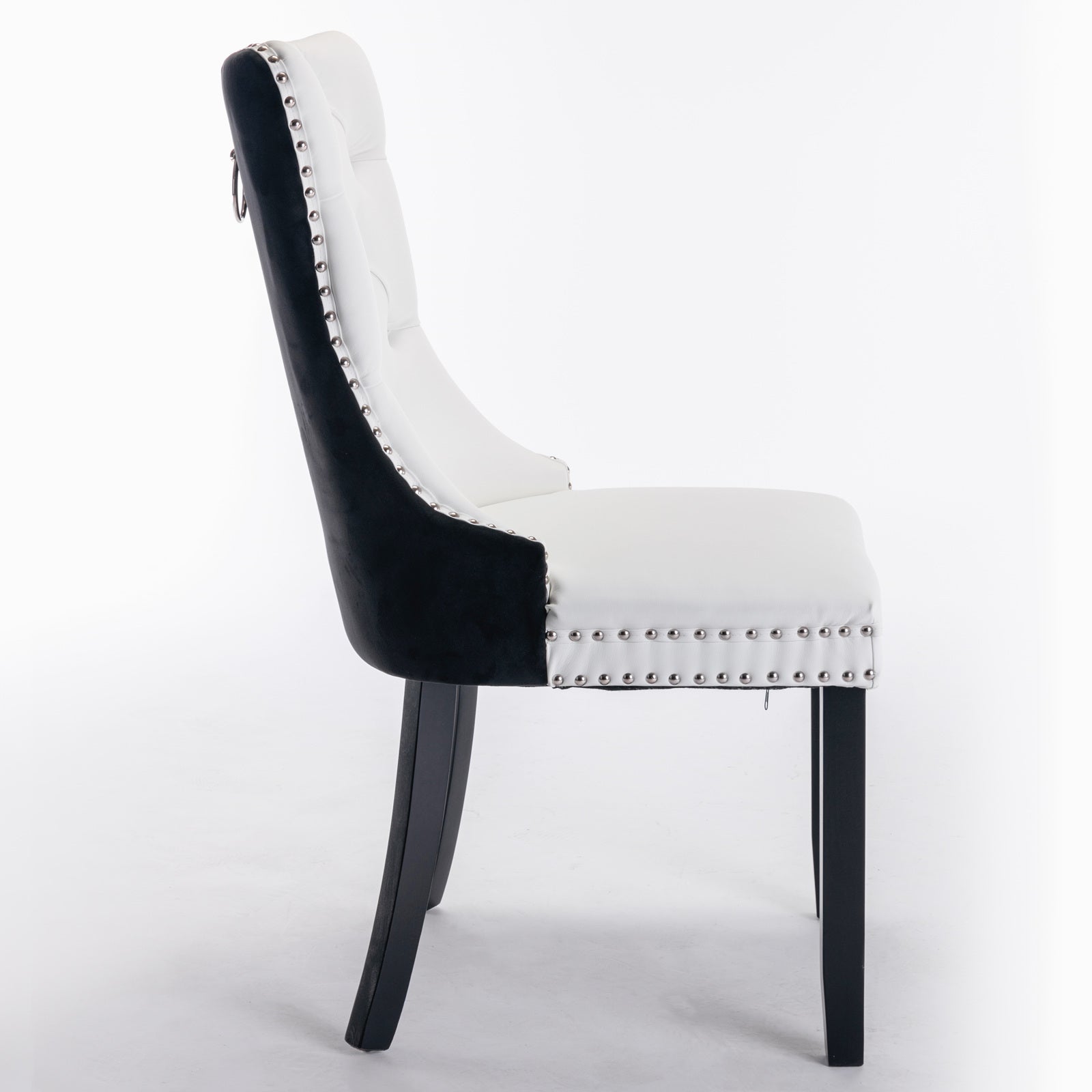 Nikki Collection Modern Tufted Dining Chair Set