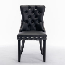 Nikki Collection Modern Tufted Dining Chair Set