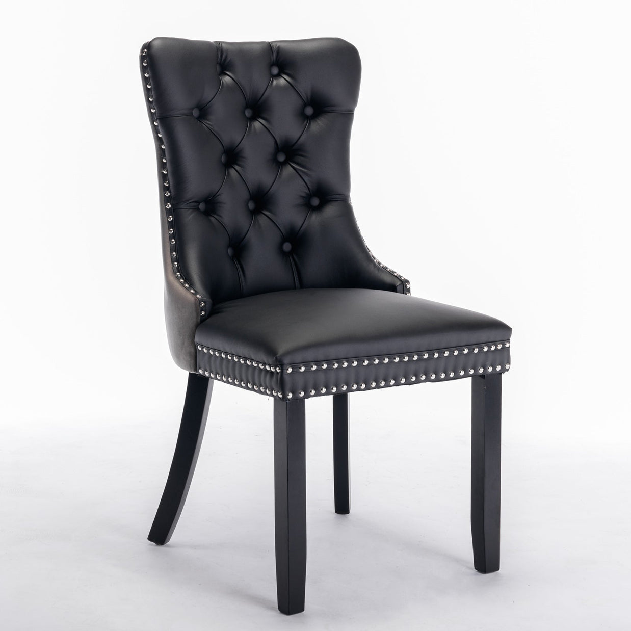 Nikki Collection Modern Tufted Dining Chair Set