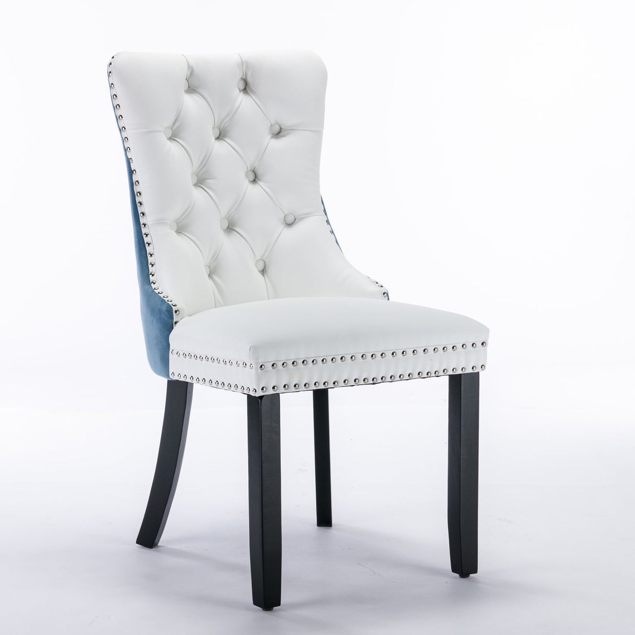 Nikki Collection Modern Upholstered Dining Chair Set