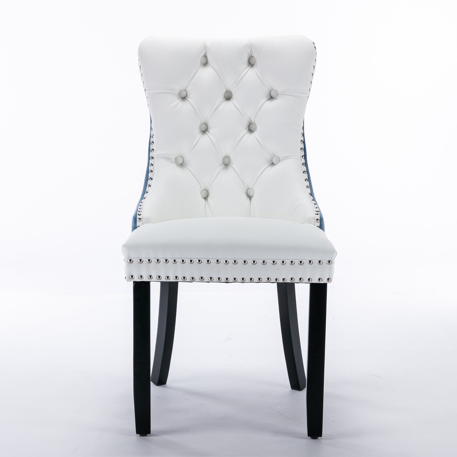 Nikki Collection Modern Upholstered Dining Chair Set