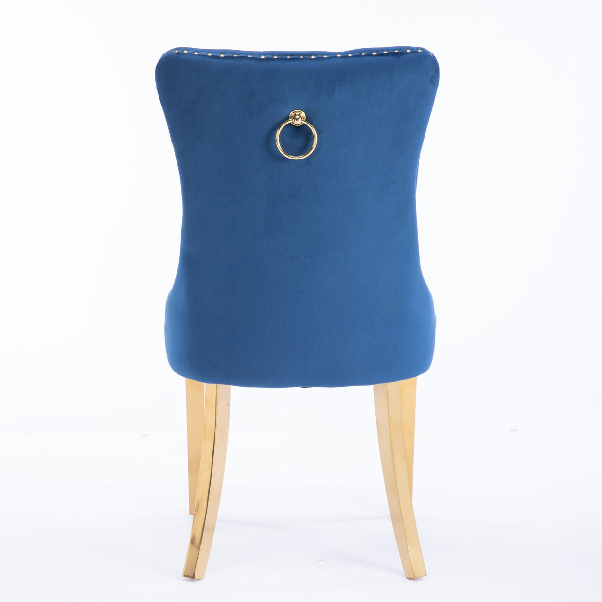 Nikki Collection Modern Velvet Upholstered Dining Chair Set of 2