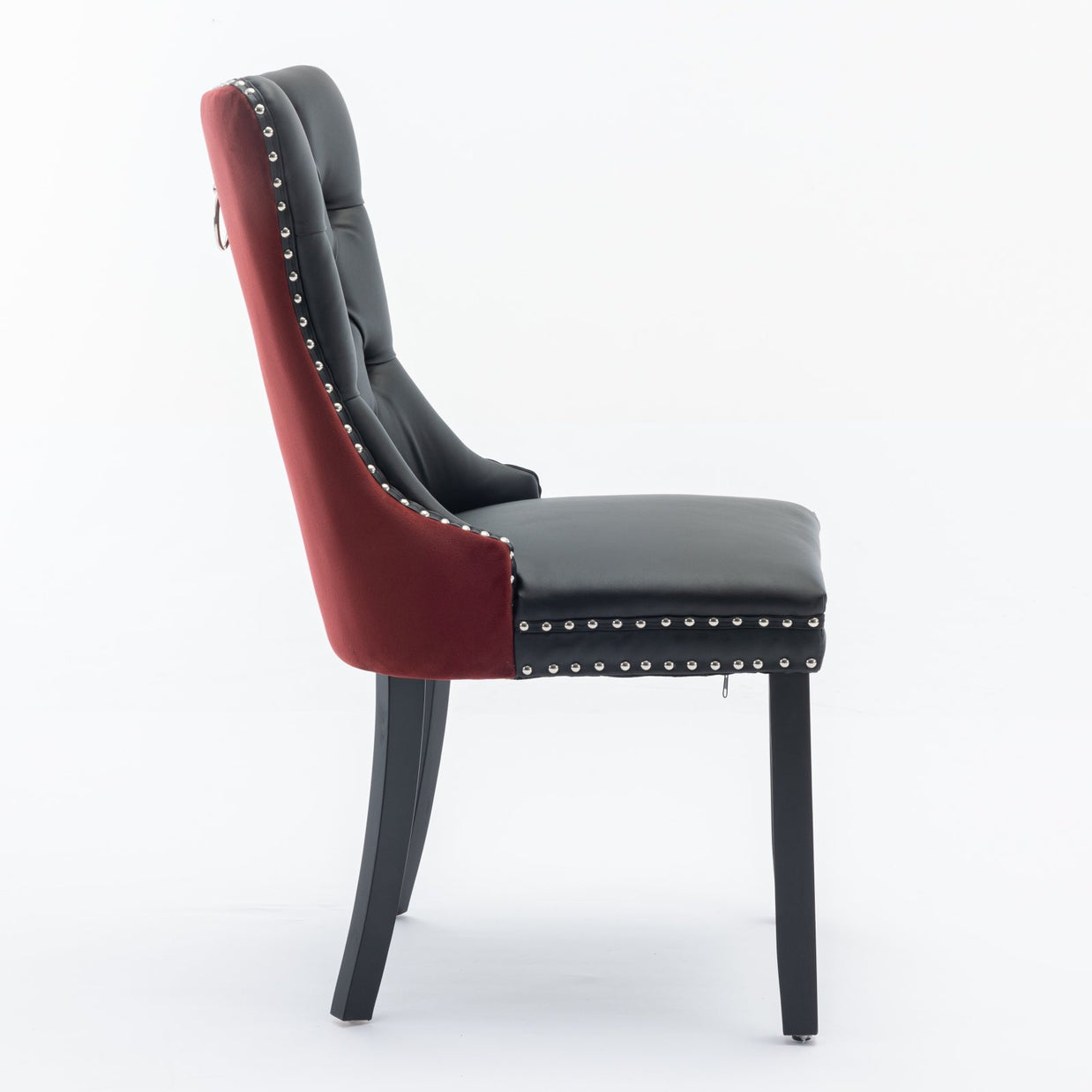 Nikki Collection Modern Tufted Dining Chair Set - 2-Pcs