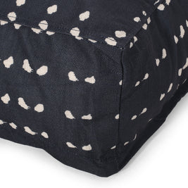 Dalm Fabric Square Pouf