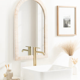 Rahfy Arch Framed Wall Mirror