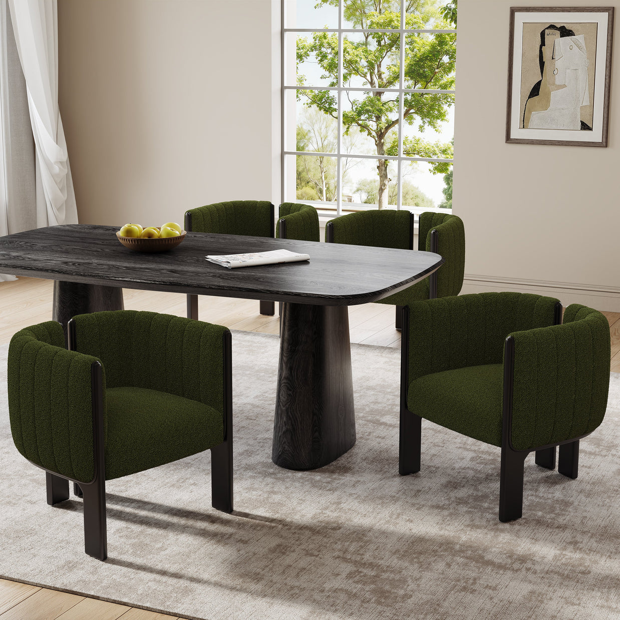 Dining Chairs Set of 4, Modern Stylish Seating
