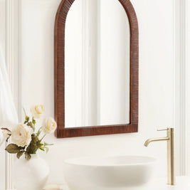 Rahfy Arch Framed Wall Mirror