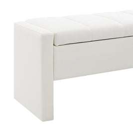 Modern Bed End Bench with Storage