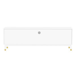 U-Can TV Stand for 75+ Inch TV Entertainment Center TV Media Console Table Modern TV Stand