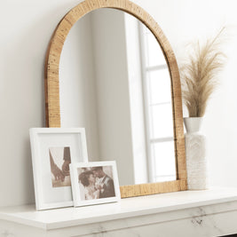 Rahfy Arch Framed Wall Mirror