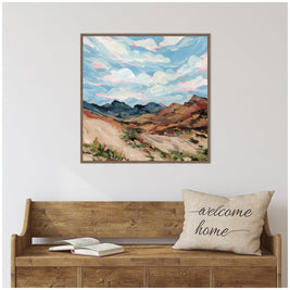 Nevada by Emily Kenney Framed Canvas Wall Art Print