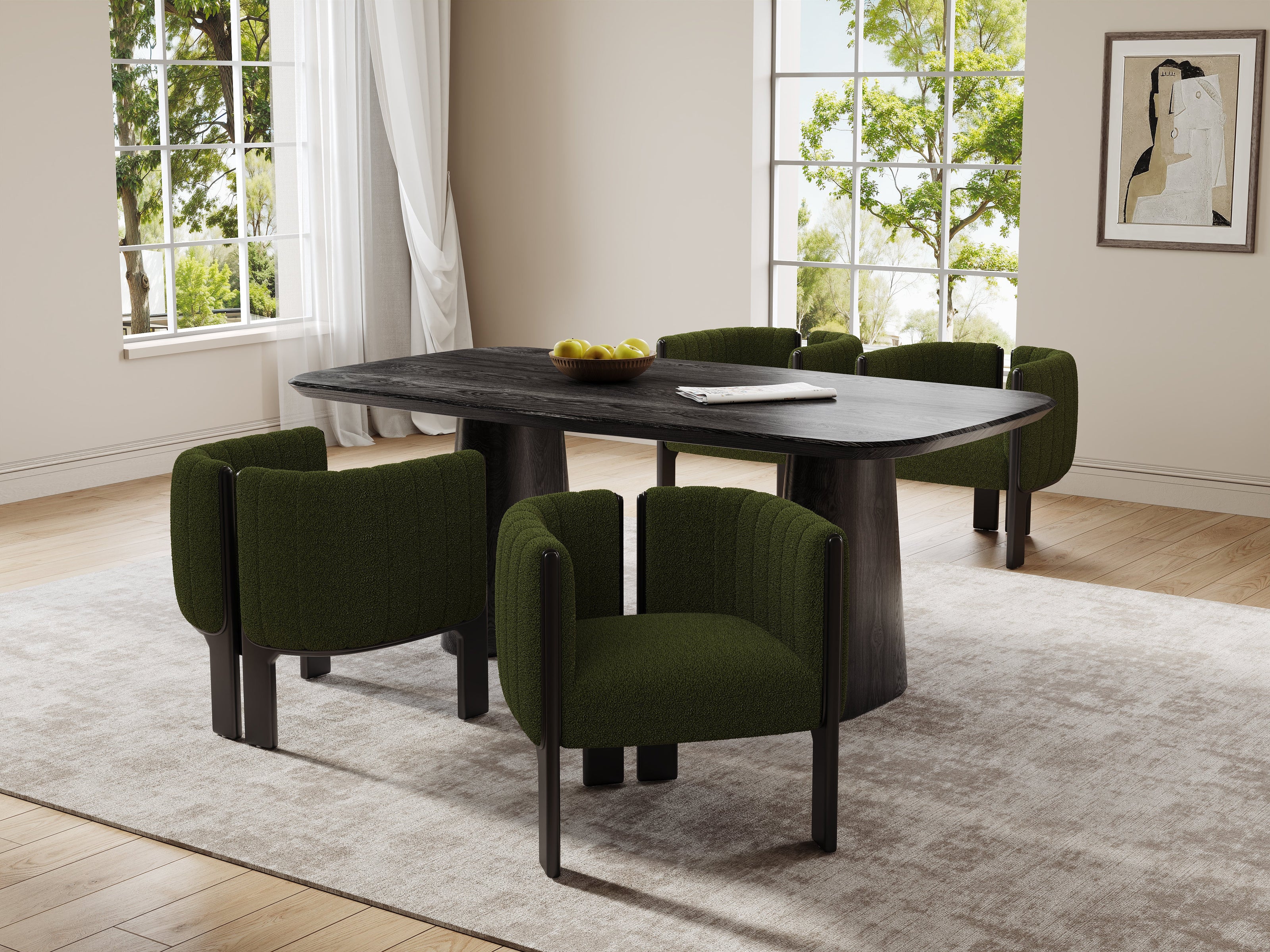Dining Chairs Set of 4, Modern Stylish Seating