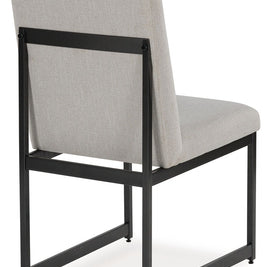 Tomtyn - Dining Upholstered Side Chair (Set of 2) - Light Brown