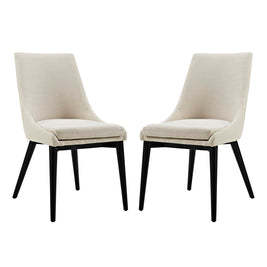 Viscount Fabric Dining Side Chair Set of 2 by Modway