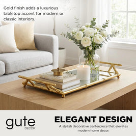 Gold Mirrored Decorative Tray, 20