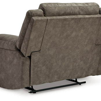 Laresview - Zero Wall Wide Seat Recliner - Fossil