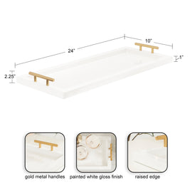 Halsey Rectangle Decorative Tray
