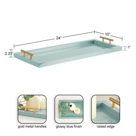 Halsey Rectangle Decorative Tray