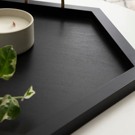 Halsey Hexagon Decorative Tray