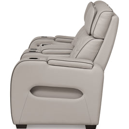 Boyington - Power Reclining Loveseat With Console/Adj Hdrst