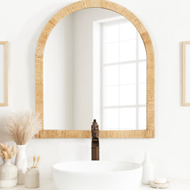 Rahfy Arch Framed Wall Mirror