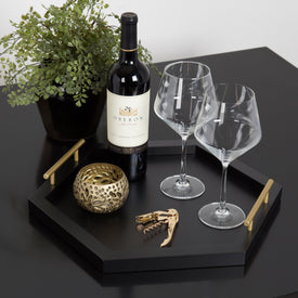 Halsey Hexagon Decorative Tray