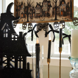 Spooky Street Framed Art