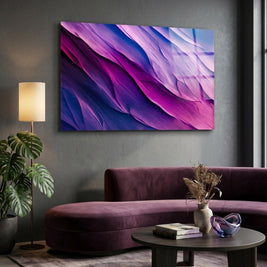 Purple Dance Glass Wall Art  || Designer Collection