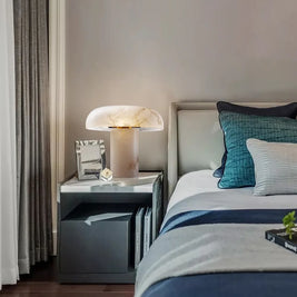 Modern Alabaster Habros Table Lamp