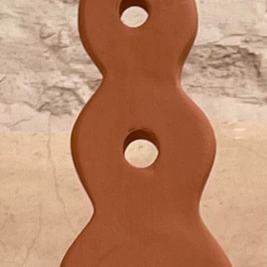 Moroccan Unglazed Terracotta Candle Holder- Infinity