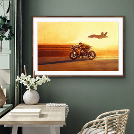 TOP GUN MAVERICK PAINTING - It's time to let go