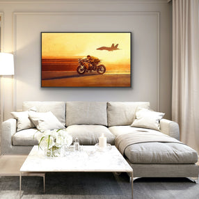 TOP GUN MAVERICK PAINTING - It's time to let go