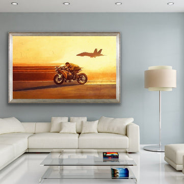 TOP GUN MAVERICK PAINTING - It's time to let go