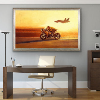 TOP GUN MAVERICK PAINTING - It's time to let go