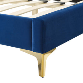 Alexandria Tufted Performance Velvet Twin Platform Bed by Modway