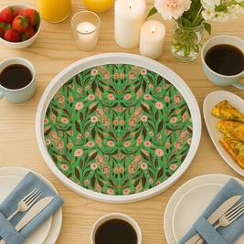White Gallery Art Tray