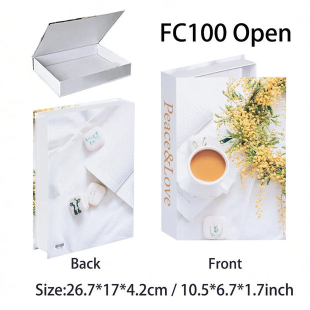 Luxury Fake Books Home Decoration Accessories for Living Room Fashion Fake Book Storage Box Simple Nordic Coffee Table Books