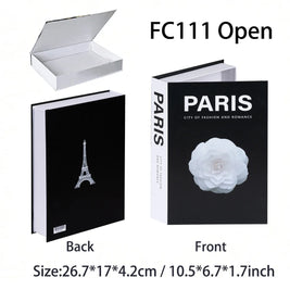 Luxury Fake Books Home Decoration Accessories for Living Room Fashion Fake Book Storage Box Simple Nordic Coffee Table Books