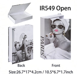 Luxury Fake Books Home Decoration Accessories for Living Room Fashion Fake Book Storage Box Simple Nordic Coffee Table Books